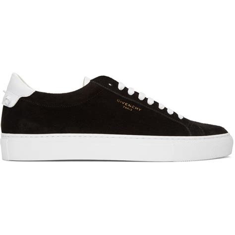 givenchy urban knots suede sneakers